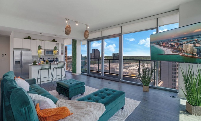 North Buckhead Apartamento | 19th Floor Private Balcony, Panoramic View, 24 hr security, Private Garage, Pool