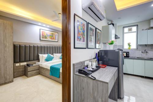 Sushant Lok Apartamento | 1BHK Suites Opp Marriott - Huda City Centre