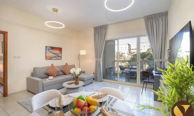 The Greens Apartamento | 1BR Apart in Al Dhafrah 2 The Greens