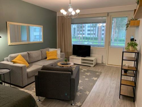 Oulu Apartamento | 1BR Apartment TO8- big balcony, free parking