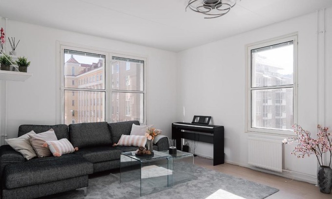 Hietalahti Apartamento | 1BR City Apartment with Balcony Next to the Sea