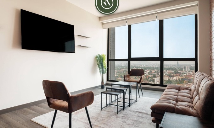 Granada Apartamento | 1BR Condo in Polanco - Pool - Coworking - CityView