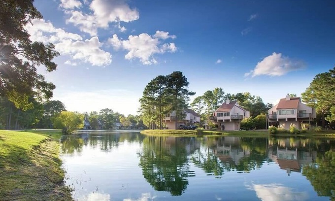 Fairfield Harbour Condominio | 1br Deluxe Condo Outdoor Gold & River Fun!