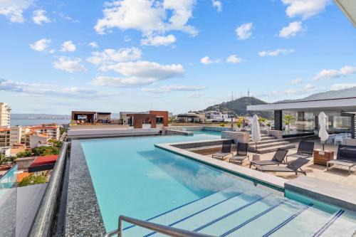 Emiliano Zapata Casa | 1BR w/Balcony + Bar + Gym | Stylish Loft 268