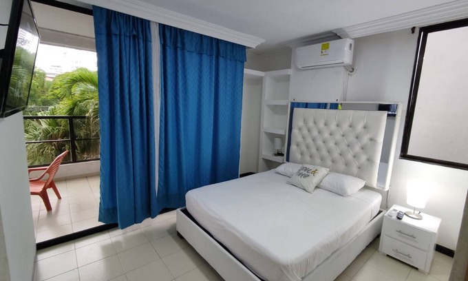 Castillogrande Apartamento | 1IF2-1 APARTAMENTO EN CARTAGENA CON AIRE ACONDICIONADO Y WIFI
