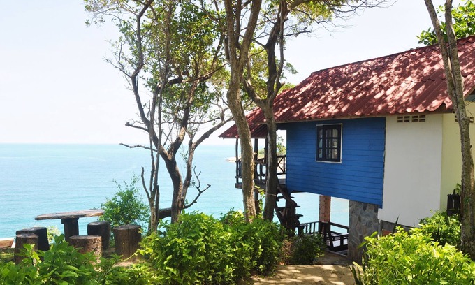 Baan Tai Cabaña | 1ra fila Seaview Fan Cottage