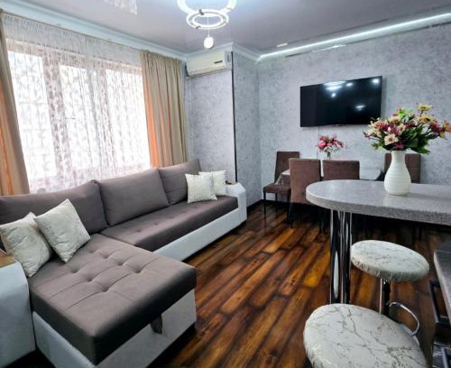 Shymkent Apartamento | 2х-ком Люкс Желтоксан 17а - 6й этаж лифт есть