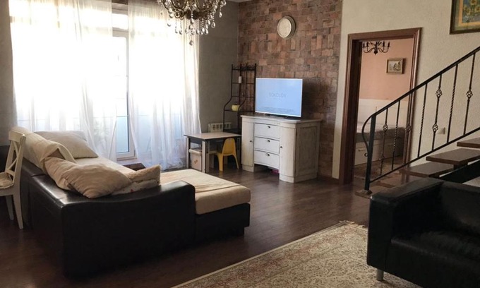Dmitrov Apartamento | 2-этажная квартира в стиле Лофт-прованс 130 кв.м