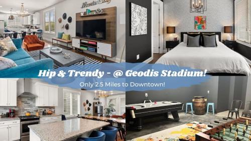South Nashville Casa | 2 5 Miles to Dwntn Rec Room Geodis right behind