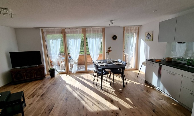 Frutigen Apartamento | 2.5-Zi. Vacation apartment "Edelwyss"