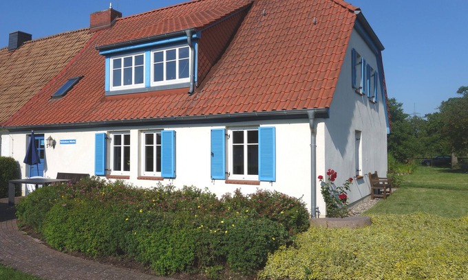 Muritz Casa | 2 apartamentos en la casa incl. Chimenea y sauna en las superficies lago, Klocksin