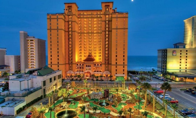 Myrtle Beach Complejo | 2 hab / 2 baños frente al mar (según disponibilidad)