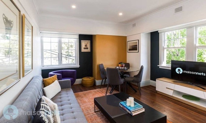 Woollahra Apartamento | 2 Bdrm Art Deco Apt, Stroll To Bondi Junction