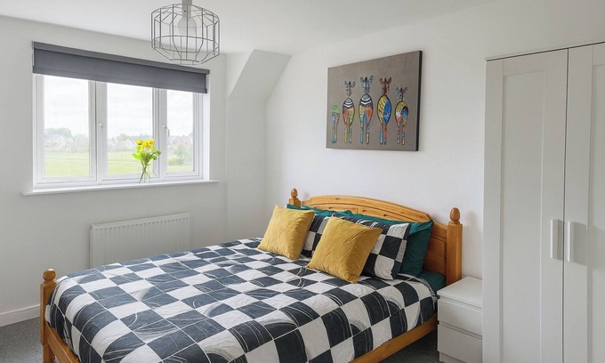 Didcot Apartamento | 2 Bed-Sleeps 7-Free Parking-Balcony