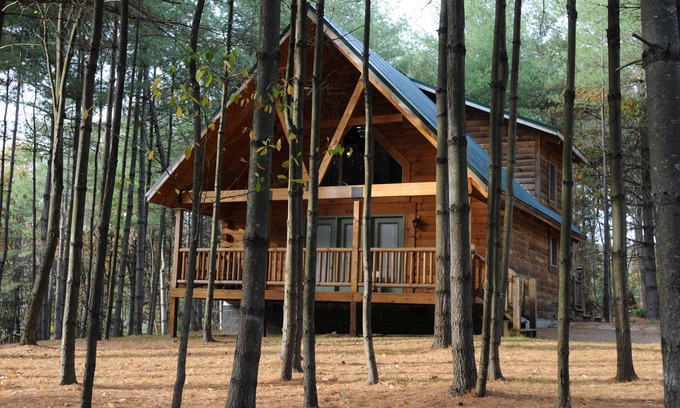 Blue Jay Cabina | 2 Bedroom 2 Bath Cabin (Beaver, WV)