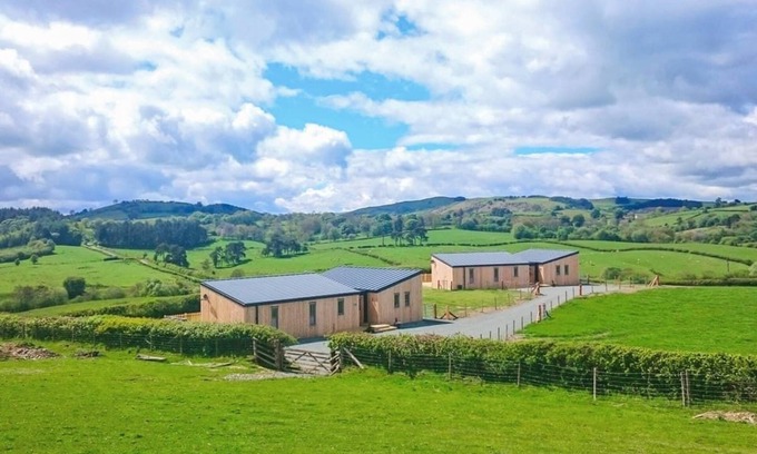 Llanddewi Ystradenny Chalet De Esquí | Alojamiento de 2 habitaciones en Castle Pren, Llandrindod Wells