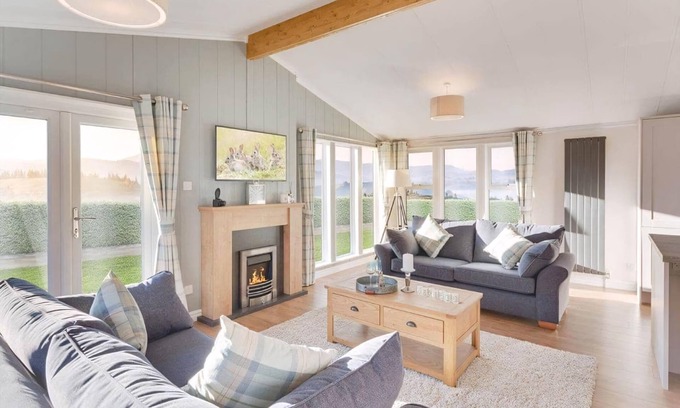 Newton Stewart Chalet De Esquí | Alojamiento de 2 habitaciones en Glenluce, Newton Stewart