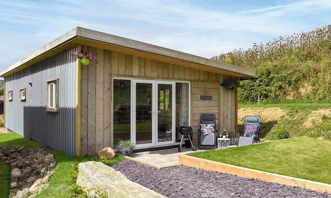 St Wenn Cabaña | Alojamiento de 2 habitaciones en The Long Store