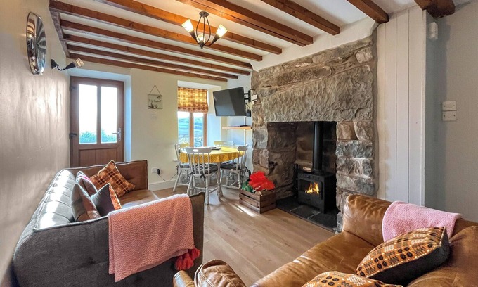 Cwmtirmynach Cabaña | Alojamiento de 2 habitaciones en Betws-Y-Coed