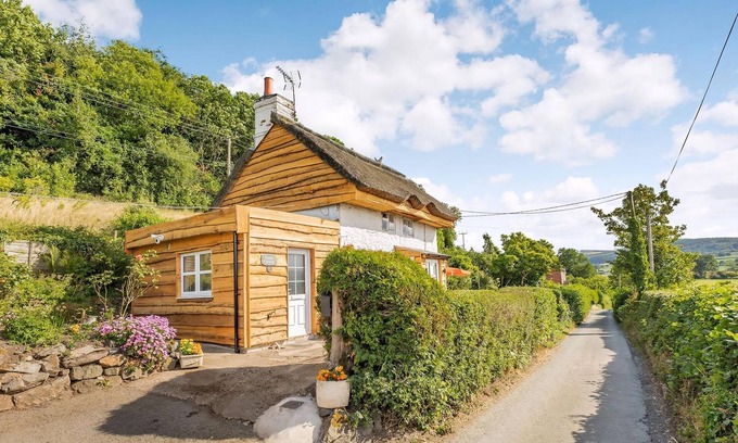 Pontesbury Cabaña | Alojamiento de 2 habitaciones en Pontsford, near Shrewsbury
