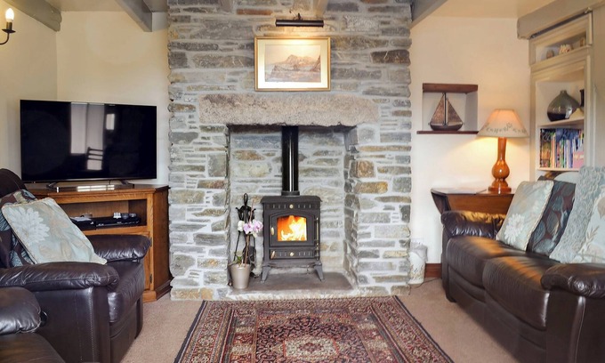 Charlestown Cabaña | Alojamiento de 2 habitaciones en Charlestown, St Austell