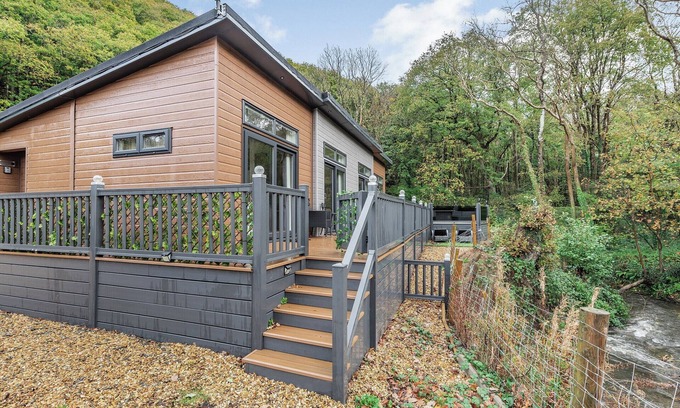 Felinfach Cabaña | Alojamiento de 2 habitaciones en New Quay