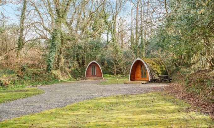 St Wenn Cabaña | Alojamiento de 2 habitaciones en Ruthernbridge, Nr Bodmin