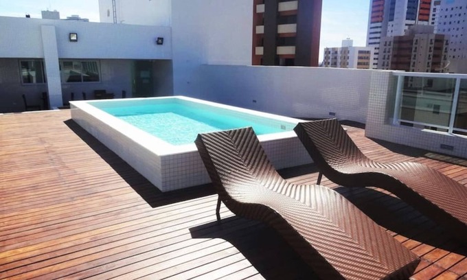Tambau Apartamento | Apartamento de 2 habitaciones en Tambau con piscina en la azotea