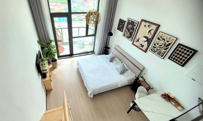 Weihai Apartamento | 2-bedroom loft, with kitchen, and supreme sea view