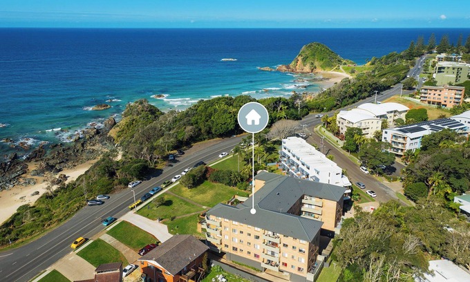 Port Macquarie Apartamento | 2 bedroom unit at Flynn's beach
