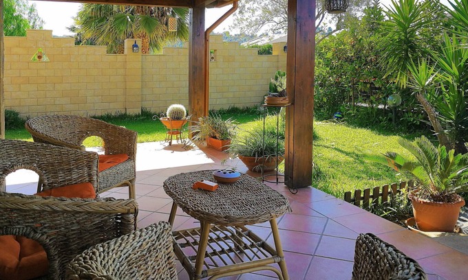 Solfarelli Villa | 2 dormitorios, 2 baños Villa, cerca del mar, jardín, aire acondicionado, a 10 minutos de Cefalu