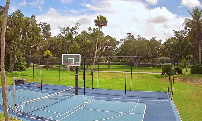 Tropic Casa | 2-bedrooms 2-baths with PICKLE BALL, TENNIS, BATTING CAGE, BASKETBALL, & POOL.