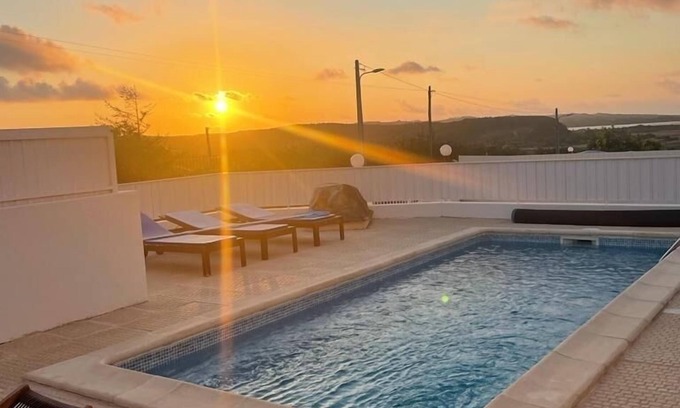Obidos Casa | 2 bedrooms with private pool, sea/lagoon view, close to Óbidos