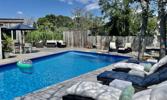 Fire Island Pines Casa | 2 BR/1Bath Newly Renovated Pines Paradise with pool