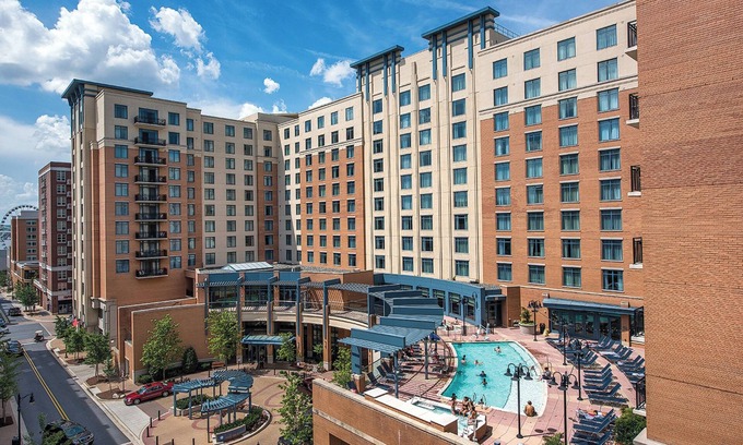 Oxon Hill Condominio | 2 BR at Wyndham National Harbor -Rooftop + Indoor Pools. 25% Deposit to Book!