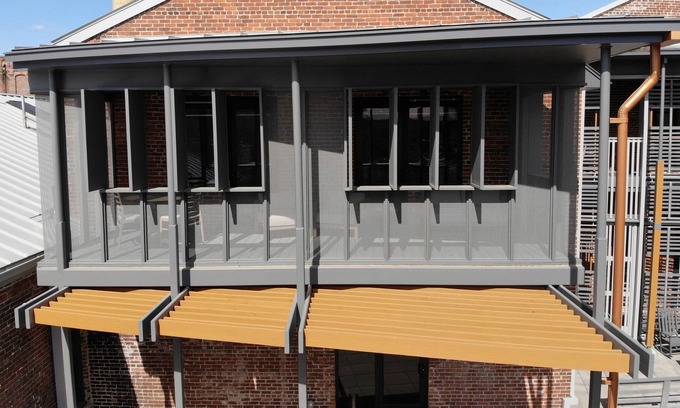 Danville Casa | 2 BR luxury suite w/ screened in porch; walkable to bars and restaurants.