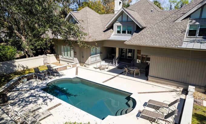 Oceanside Casa | 2 Duck Hawk - Sea Pines just a Short Walk to the Beach & Private Pool