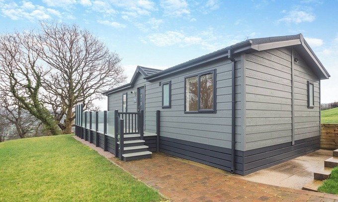 Llanychan Cabaña | Alojamiento de 2 habitaciones en Llanrhaeadr-yng-Nghinmeirch
