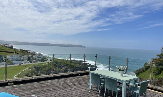 Mortehoe Cabaña | 2 Gull Rock, sleeps 4 sea views