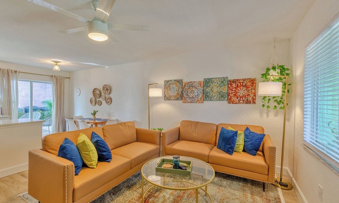 Dunedin Condominio | No Cleaning Fee January Availability Dunedin CSWY Free Honeymoon Island Pass