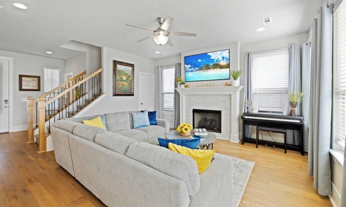 Bentonville Casa | 2 King Beds+Nerf Wall+Home Gym
