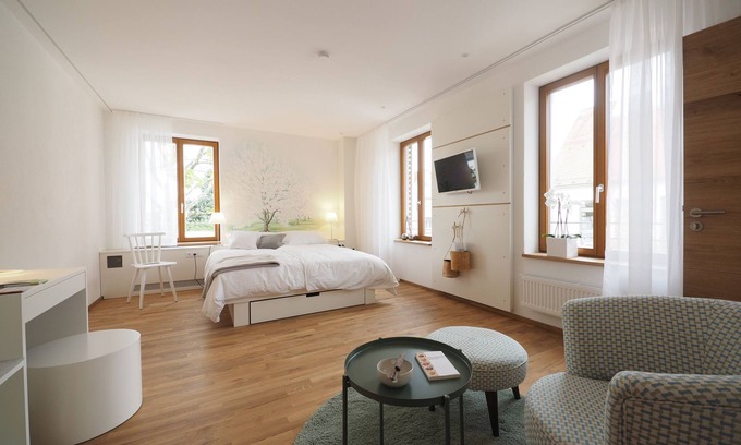 Nehren Apartamento | 2 salas de campo de cereza, 28m², 1 dormitorio, máx. 3 personas