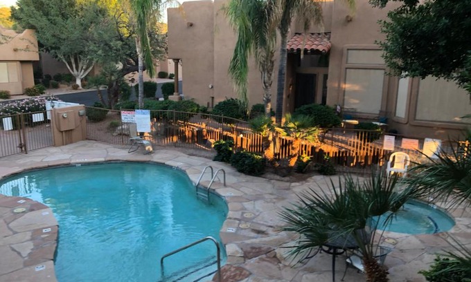Red Mountain Ranch Casa | 2 master suites and loft with kitchenette in upper level within our shared townhome