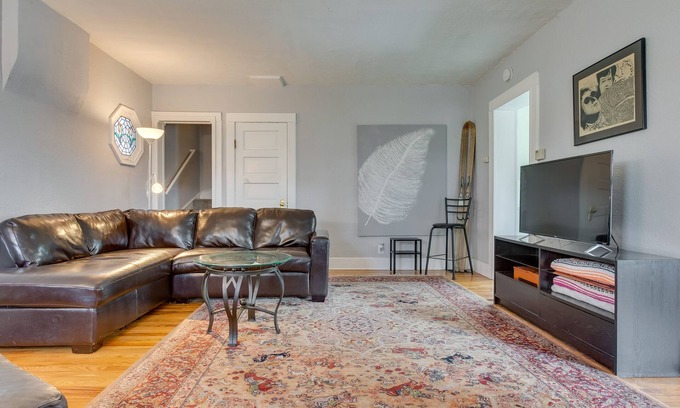Platt Park Casa | Casa de Denver transitable con chimenea cerca de Pearl Street