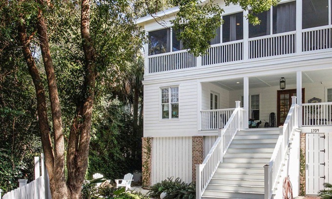 Tybee Island Casa | Wave Call - Casa costera de lujo en Tybee's South End.