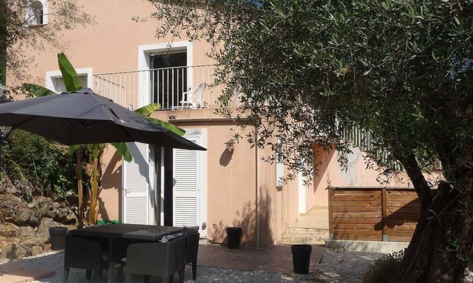 Gattieres Apartamento | 2 Pièces bas de Villa à Gattieres Proche de Nice