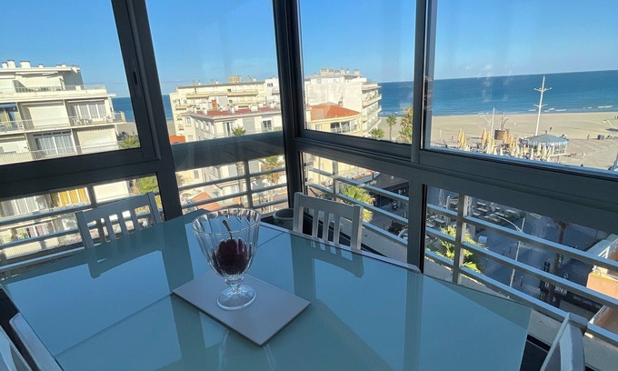 Le Grand Large Apartamento | Apartamento 2H en Canet, cerca de la playa, con aparcamiento