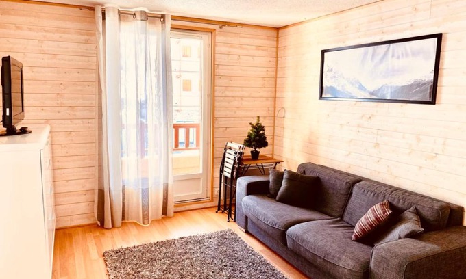 Valberg Casa | 2 room apartment in the center close to the slopes