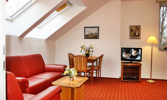 Ponitz am See Apartamento | Apartamento de 2 habitaciones n. ° 6, 35 m², DG, Oeste - Waldhaus Gronenberg