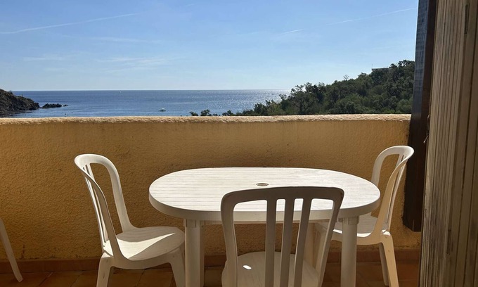 Cerbere Apartamento | Apto 2P/Cabina, 4 Plazas, Playa, Parking, Se Admiten Mascotas